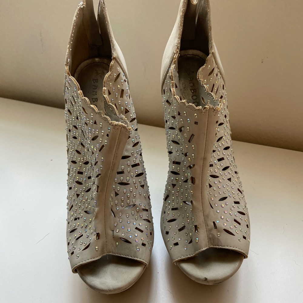 Bedazzled wedges